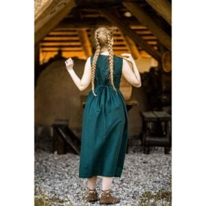 Arlette Medieval Peasant Dress - Green