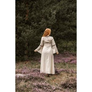 Angie Medieval Princess Dress - Natural
