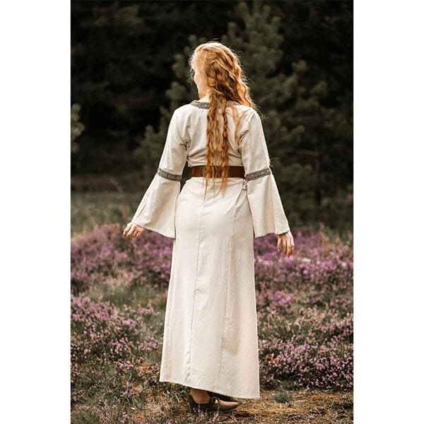 Angie Medieval Princess Dress - Natural