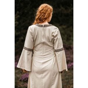Angie Medieval Princess Dress - Natural