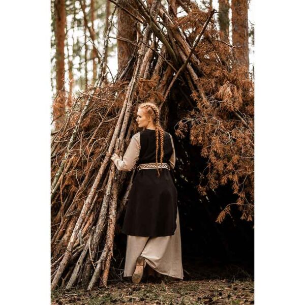 Magdalena Medieval Overdress - Brown