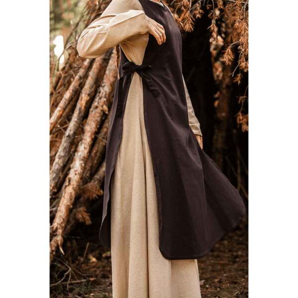 Magdalena Medieval Overdress - Brown
