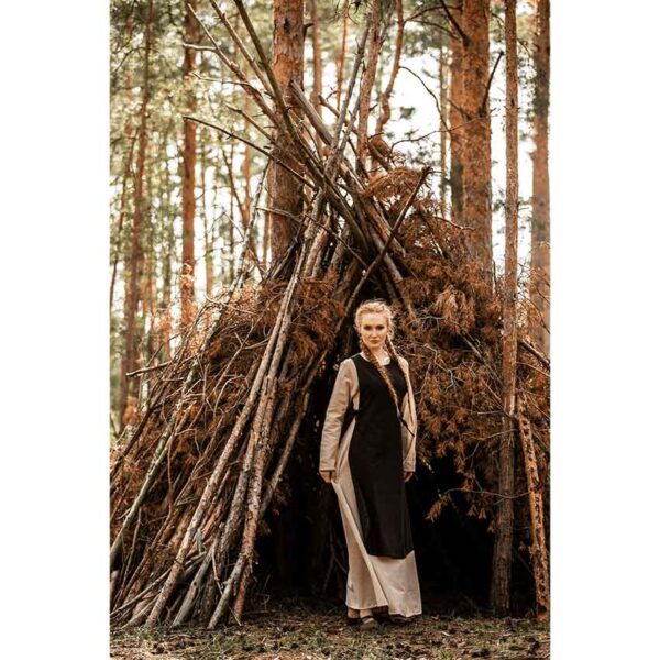 Magdalena Medieval Overdress - Brown