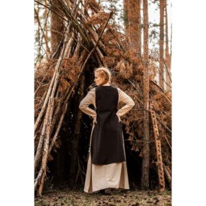 Magdalena Medieval Overdress - Brown