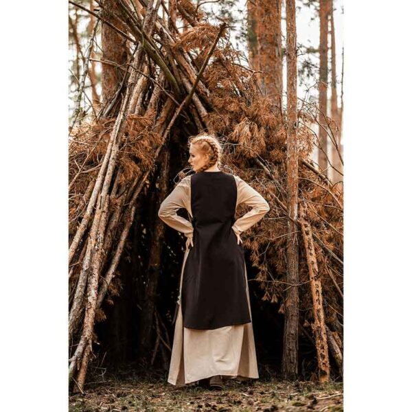 Magdalena Medieval Overdress - Brown