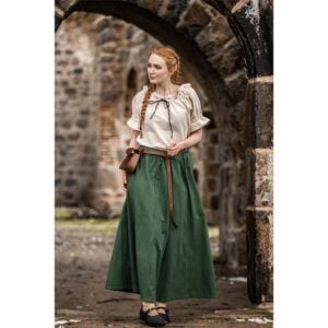 Konstanze Medieval Skirt - Green