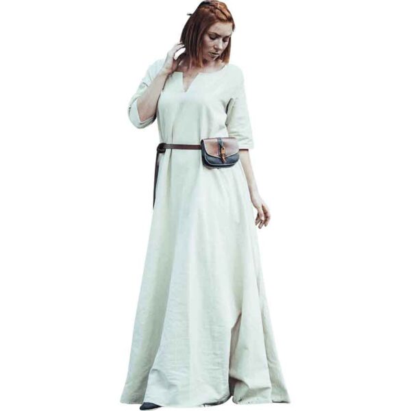 Silja Short Sleeve Viking Underdress - Hemp