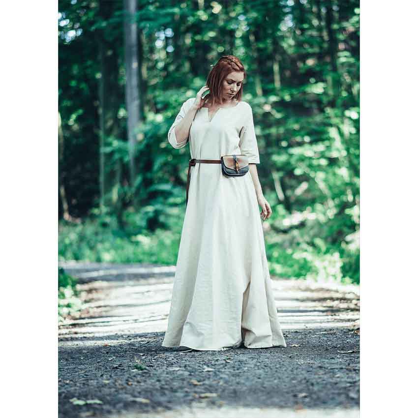 Silja Short Sleeve Viking Underdress - Hemp