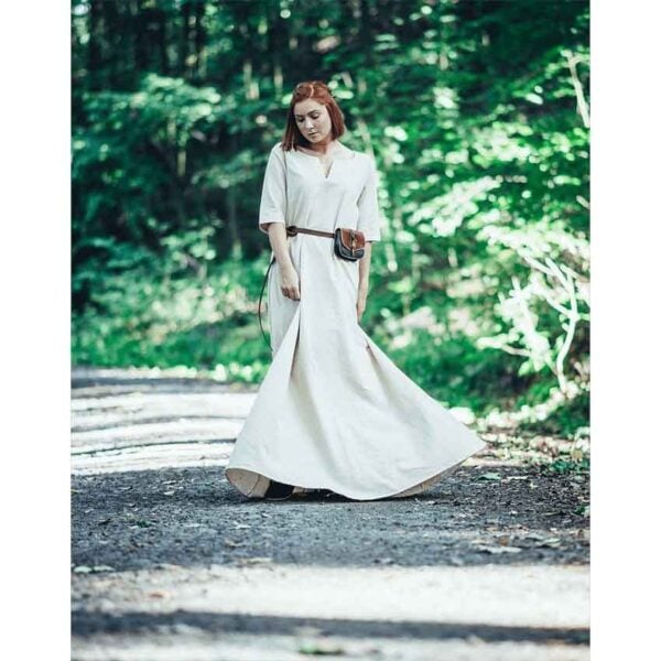 Silja Short Sleeve Viking Underdress - Hemp
