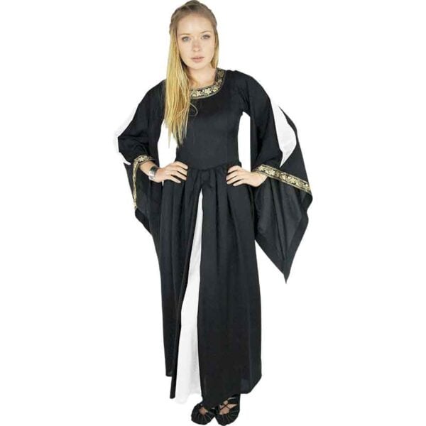 Ivette Noble's Dress - Black with White