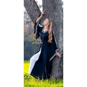 Ivette Noble's Dress - Black with White
