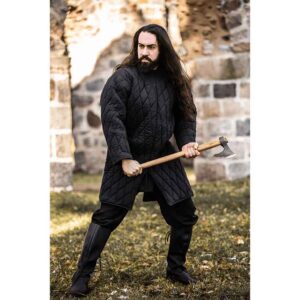 Nils Medieval Gambeson - Black