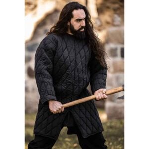 Nils Medieval Gambeson - Black