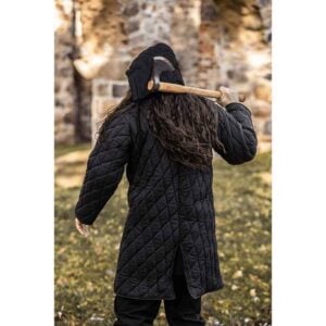 Nils Medieval Gambeson - Black