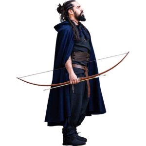 Elinor Classic Medieval Cloak - Blue