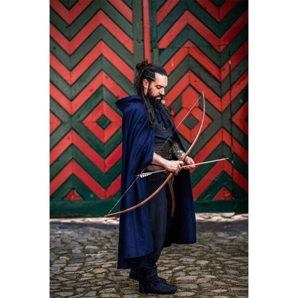 Elinor Classic Medieval Cloak - Blue