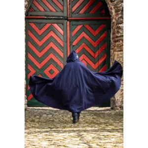 Elinor Classic Medieval Cloak - Blue