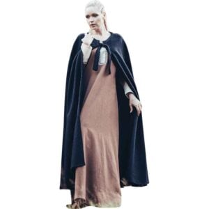Kuno Medieval Cape - Black