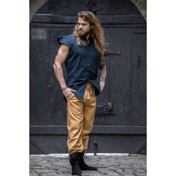 Charles Men's Medieval Doublet - Blue