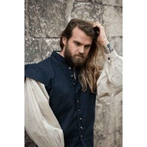 Charles Men's Medieval Doublet - Blue