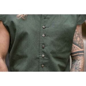 Charles Men's Medieval Doublet - Green