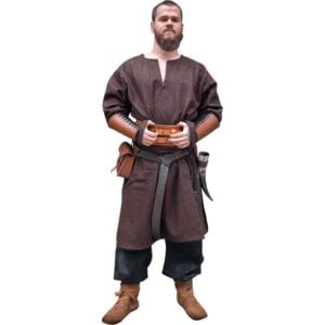 Olvisson Wool Viking Tunic - Brown