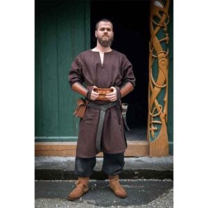 Olvisson Wool Viking Tunic - Brown