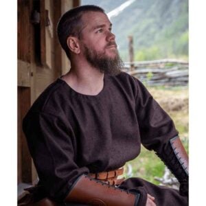 Olvisson Wool Viking Tunic - Brown