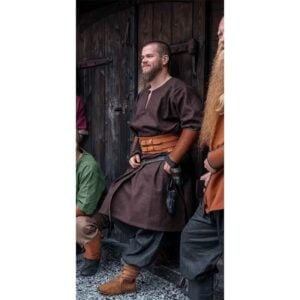Olvisson Wool Viking Tunic - Brown
