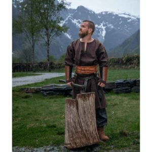 Olvisson Wool Viking Tunic - Brown