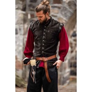 Pierre Noble Velvet Doublet - Brown