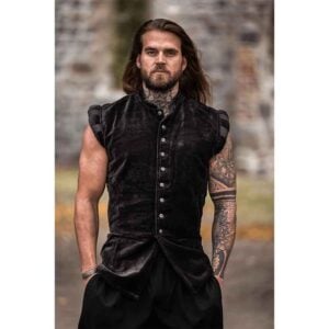 Pierre Noble Velvet Doublet - Brown