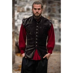 Pierre Noble Velvet Doublet - Brown