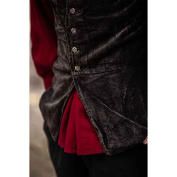 Pierre Noble Velvet Doublet - Brown
