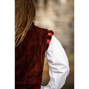Pierre Noble Velvet Doublet - Red