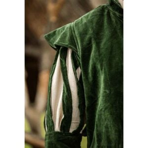 Brandolf Landsknecht Slit Sleeve Doublet - Green