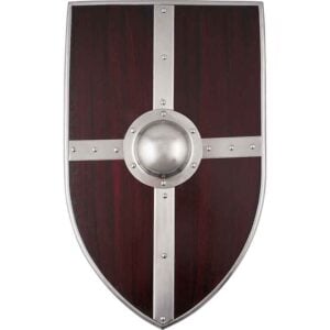 Medieval Warrior Wooden Shield