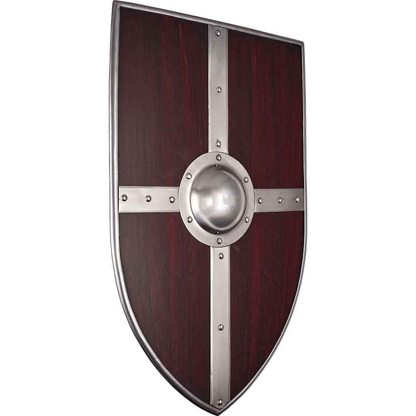 Medieval Warrior Wooden Shield