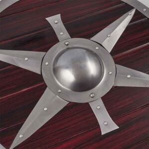 Wood and Steel Viking Shield
