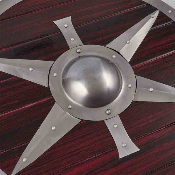 Wood and Steel Viking Shield