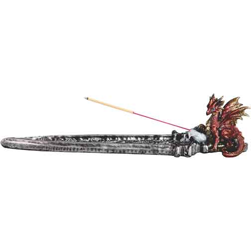 Red Death Dragon Incense Burner