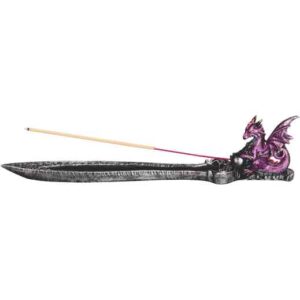 Purple Dragon Tray Incense Burner
