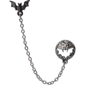 Luna Roost Bat Stud Earring