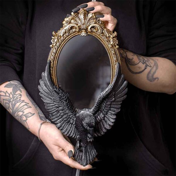 Raven's Gaze Wall Mirror