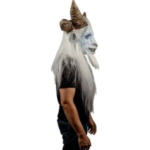 Pale Baphomet God Mask