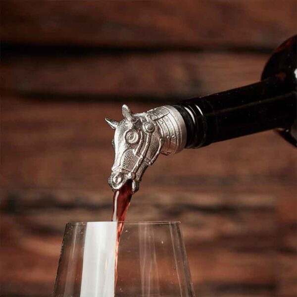 Armored Horse Wine Pourer