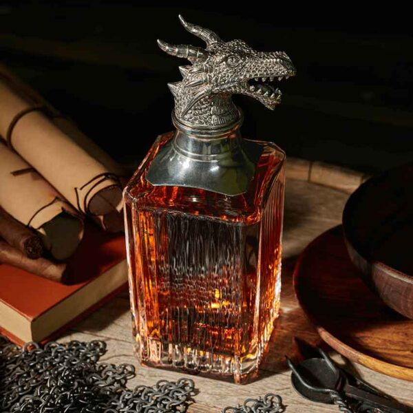 Dragon Crystal Whiskey Decanter