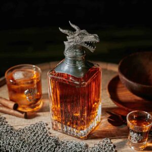 Dragon Crystal Whiskey Decanter