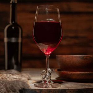 Dragon Red Wine Glass