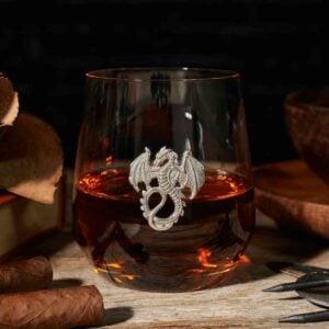 Dragon Stemless Wine Glass